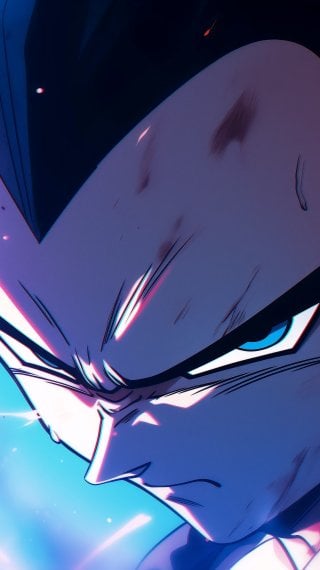 Vegeta Illustration Wallpaper
