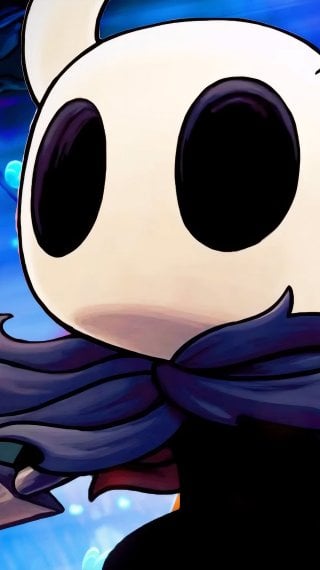 The Knight and Hornet from Hollow Knight Game Wallpaper