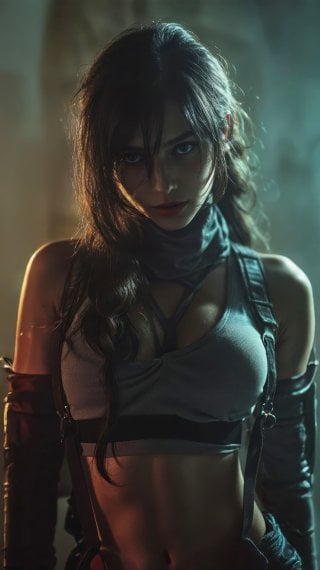 Tifa Lockhart from Final Fantasy Wallpaper