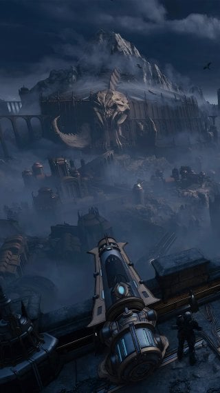 Escenario del videojuego Doom: The Dark Ages Fondo de pantalla