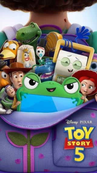 Toy Story 5 Characters Poster Wallpaper