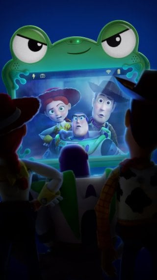 Toy Story 5 Poster - Jessie, Buzz y Woody Fondo de pantalla
