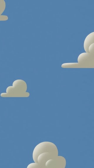 Clouds from Toy Story Wallpaper