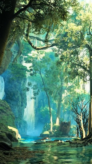Bosque Escarlata - Monster Hunter Wilds Fondo de pantalla