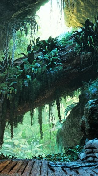 Jungle Cave - Monster Hunter Wilds Wallpaper