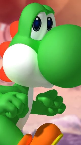 Yoshi Caminando Fondo de pantalla