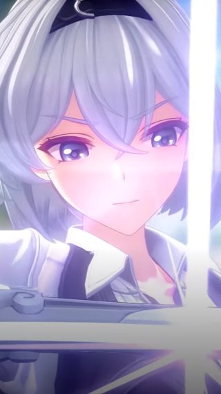 Chica anime con espada de Neverness to Everness Fondo de pantalla