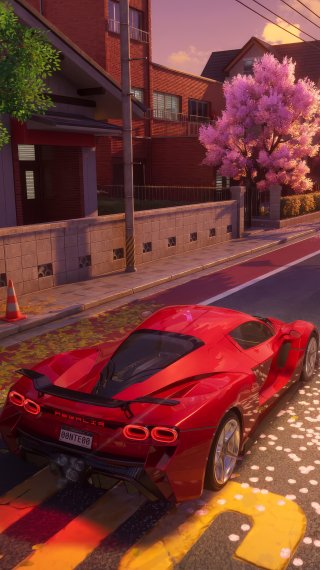 Sports Car in the Game NTE Wallpaper