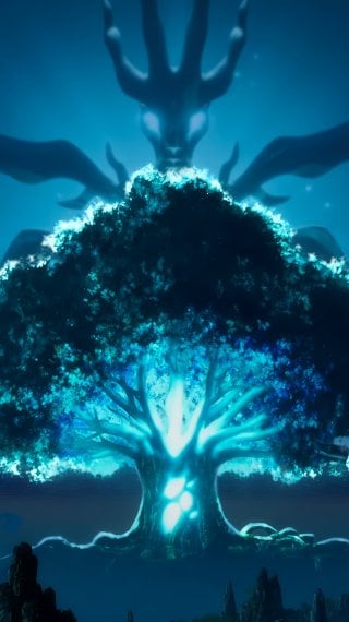Palworld (Videojuego) - Árbol del Mundo Fondo de pantalla
