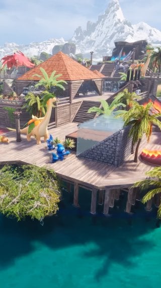 Palworld Island Wallpaper