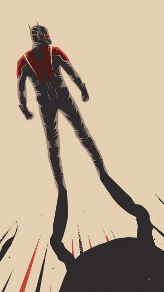Artwork of Ant man Wallpaper
