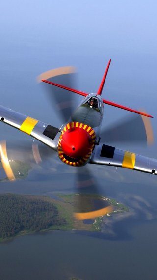 North american P 51 Mustang Aircraft Wallpaper