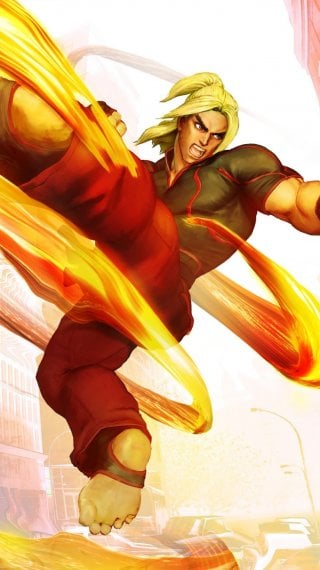 Ken de Street fighter V Fondo de pantalla