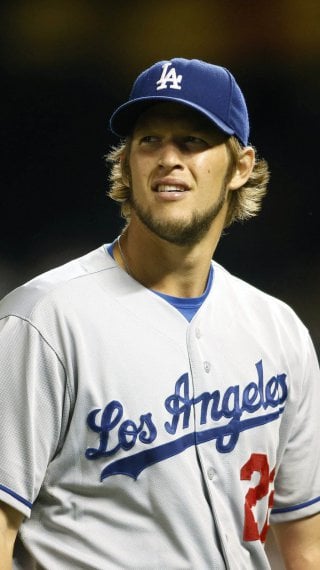 Pitcher Clayton Kershaw of Los angeles dodgers Wallpaper
