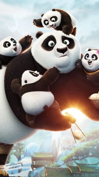 Po of Kung Fu Panda 3 Wallpaper