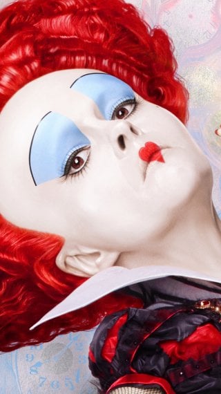 The red queen of Alice through the mirror Wallpaper