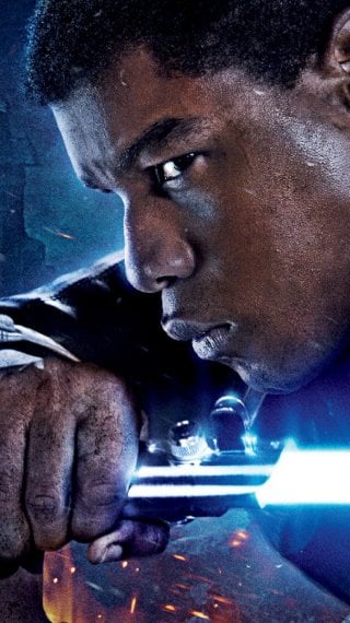 Finn con su espada laser Fondo de pantalla