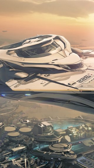 Star Citizen spaceship Wallpaper
