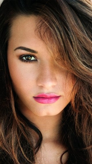 Demi lovato cabello largo Fondo de pantalla