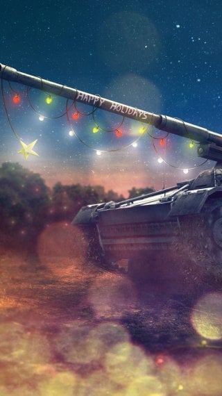 World of Tanks Holidays Wallpaper