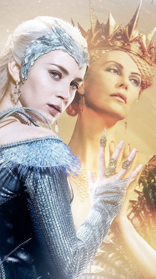Reina de hielo en El cazador y la reina de hielo Fondo de pantalla