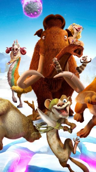 The ice age: clash of worlds Wallpaper