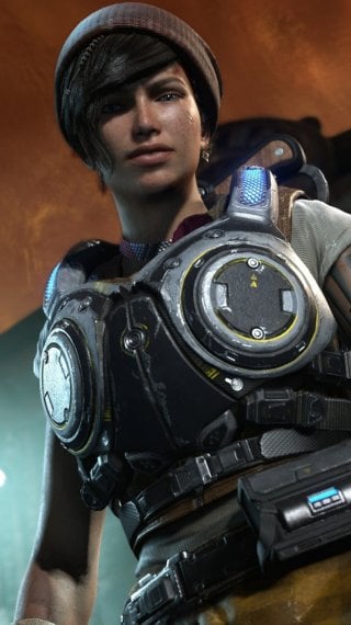 Kait Diaz de Gears Of War 4 Fondo de pantalla