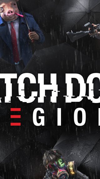 Watch Dogs Legion Personajes Máscara Fondo de pantalla
