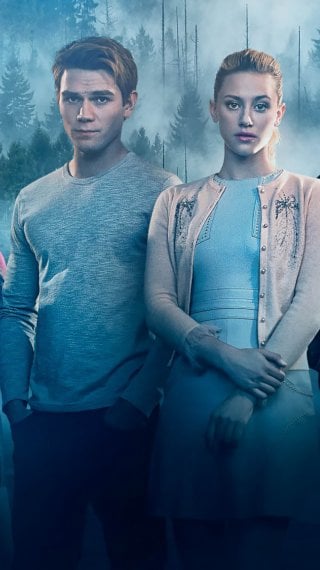 Riverdale characters in the forest Wallpaper