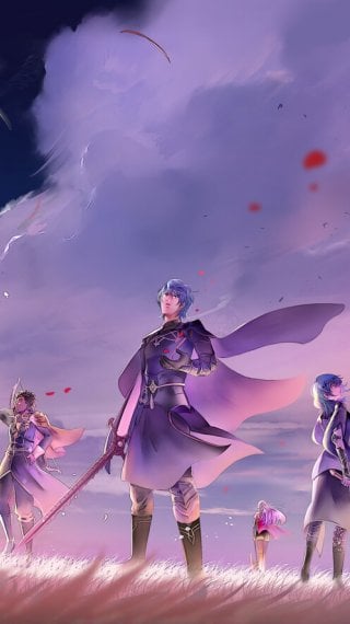 Fire Emblem Three Houses - The Edge of Dawn Fanart Wallpaper