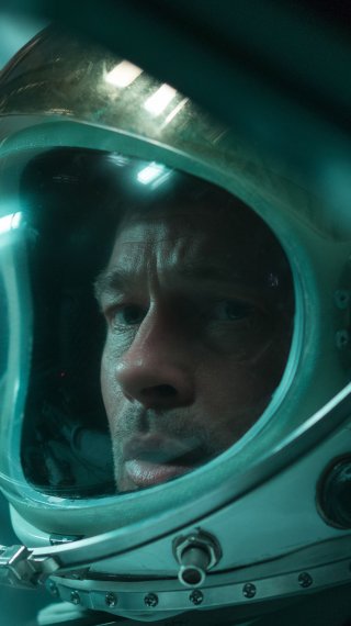 Brad Pitt en Ad astra: Hacia las estrellas Fondo de pantalla