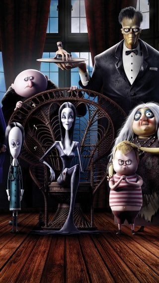 The Addams family animated Wallpaper