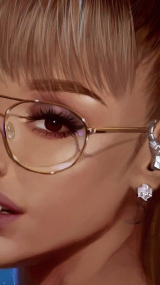 Ariana Grande Fanart Fondo de pantalla
