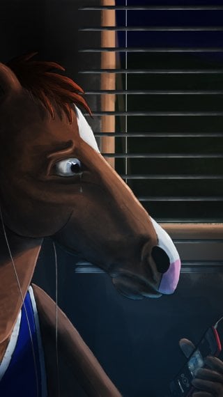 Bojack Horseman Triste Fondo de pantalla