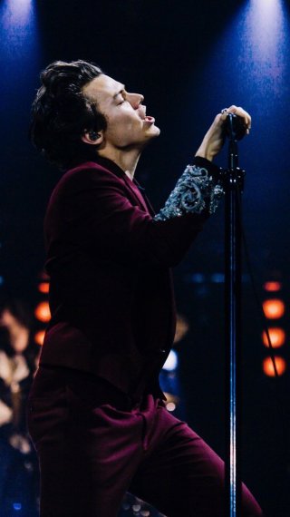 Harry Styles in concert Wallpaper