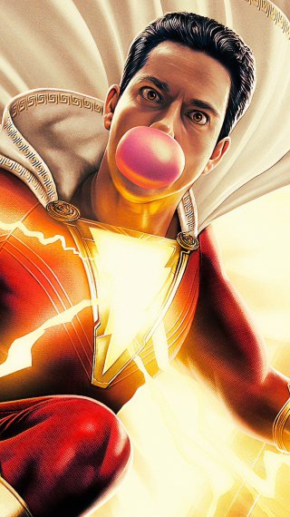 Fanart de Zachary Levi como Shazam Fondo de pantalla