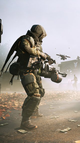 Soldado de Corruption 2029 Fondo de pantalla