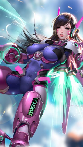DVA from Overwatch Wallpaper
