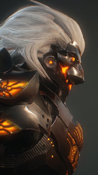 Character from Godfall Wallpaper