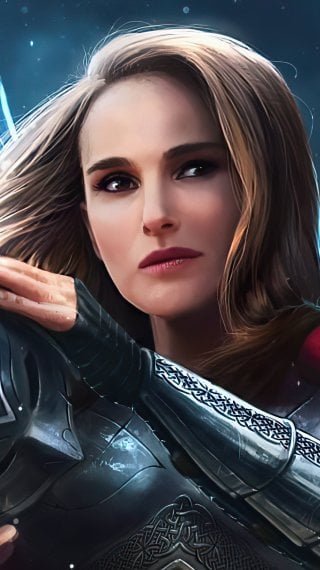 Natalie Portman como Jane Foster Fanart 2020 Fondo de pantalla