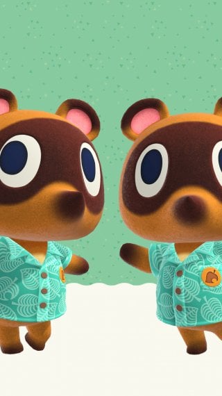 Timmy y Tommy de Animal Crossing Fondo de pantalla
