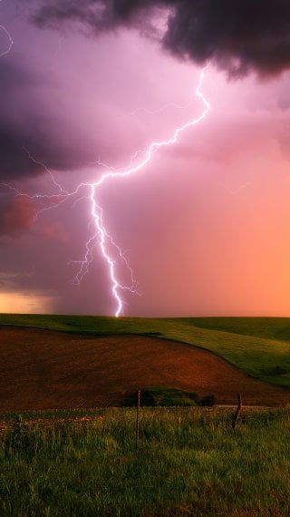 Tormenta electricas Fondo de pantalla