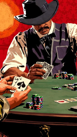 Poker en Red Dead Redemption Fondo de pantalla