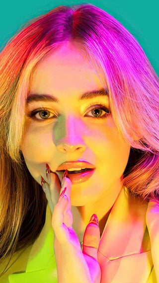 Sabrina Carpenter for Forbes magazine Wallpaper