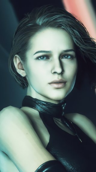 Jill with gun from Resident Evil Wallpaper