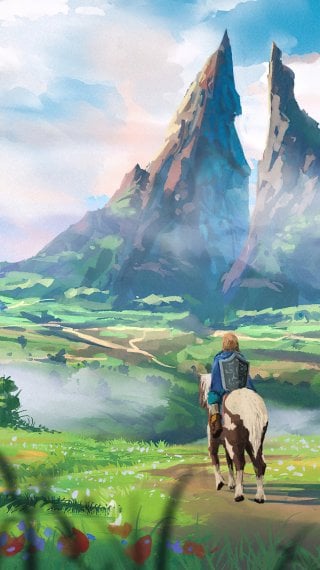Naturaleza en The Legend of Zelda Fondo de pantalla