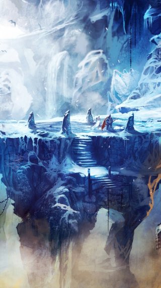 Cave frozen in trine 2 Wallpaper