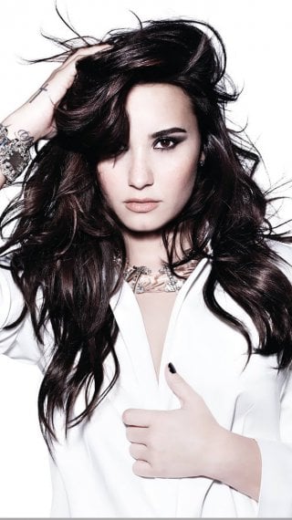 Demi lovato for your album Wallpaper