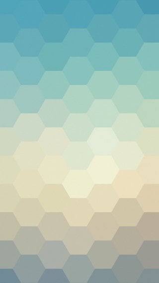 Hexagons pastel colors Wallpaper