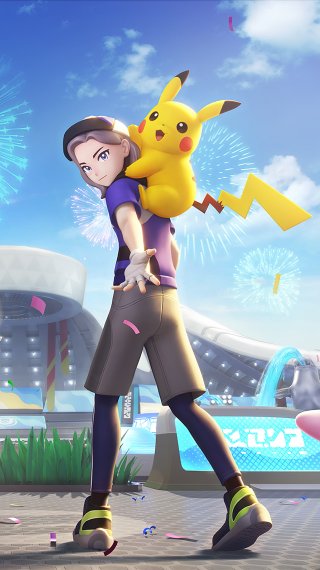 Characters from Pokemon Unite Wallpaper